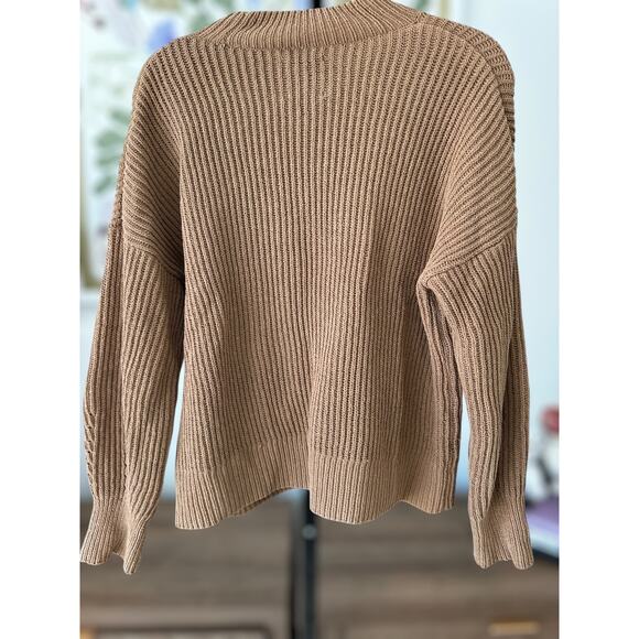 Abercrombie and Fitch Women's Wool Blend Oversized Crew Sweater Brown Size XS - Picture 10 of 10